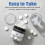 100pcs Compressed Towels Disposable Tissue Mini Portable Compressed 2