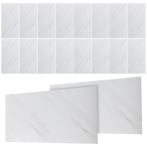 20Pcs Durable Xpe Foam Waterproof Tile Stickers for Bathroom Kitchen