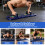 POSKOU Push Up Board Home Exercise Press up Board Strength Training Workout 6