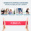 OMNIA Resistance Bands Set for Home Workouts – Durable Exercise Bands for S 2