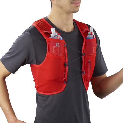 Salomon Salomon Hydra 4 Unisex Hydration Vest with 2 Soft Flasks (500ml), 1