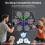Music Punching Machine Kids Bluetooth Wall Mounted Boxing Trainer 2 3 6