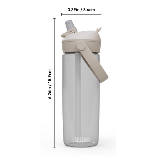 CamelBak CAMELBAK  Thrive Flip Straw Bottle with Tritan Renew Drinkware Clear 600 ml 2