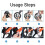 WUBAYI Bike Stabilisers for Childs Bikes,Bicycle Training Flash 4