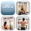 Adjustable Pull Up Bar for Doorway 62–100cm Heavy Duty Door Frame Exercise 6