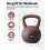 Soft Kettlebell Cushioned ImpactResistant Base and AntiSlip Kettle bell Ant 5