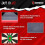 Ruthless  Puzzle Foam Dart Mat for Beginners and Professionals  Black  Red 6