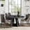 Tribesigns Tribesigns Round Wooden Dining Table, Dining Table for 4 People 6