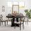 Tribesigns Tribesigns Round Wooden Dining Table, Dining Table for 4 People 7