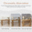 Tribesigns Tribesigns 160 cm Long Console Table, Rectangular Coffee Table for Behind the Sofa 6