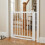 Safetots (White, 71cm - 79cm) Safetots Wooden Heritage Flat Step Gate 2