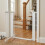 Safetots (White, 71cm - 79cm) Safetots Wooden Heritage Flat Step Gate 8