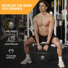 Panana Core Balance Kettlebell HDPE Coated Kettle Bell Weights for Strength