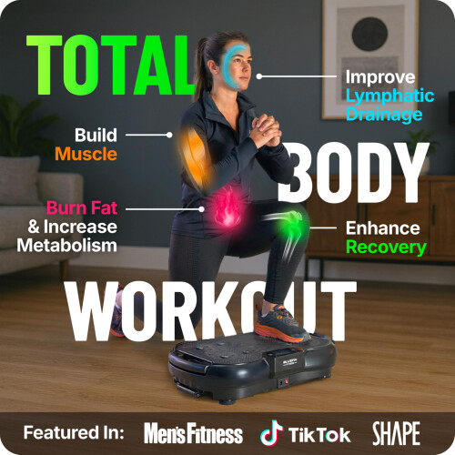 Bluefin Vibration Plate Exercise Machine for Weight Loss Toning  Lymphatic 2