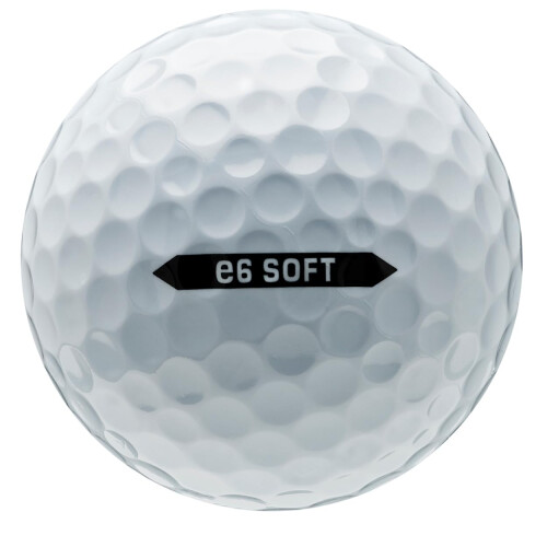 Bridgestone e6 Soft Golf Balls Long Distance with Soft Feel White Dozen 1