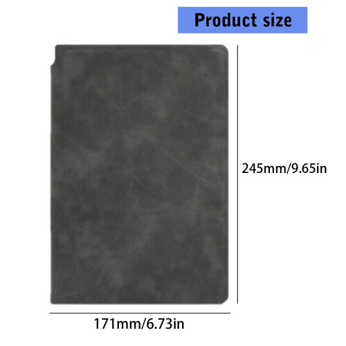Erasable PU Whiteboard Journal 6.61x9.53Inch Portable Writing 1