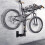 Carbon Steel Bicycles Wall Storage Solution Wall Mount Bike Rack 2