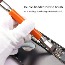 Brosses de nettoyage pour soudure, Double tête, avec poignée