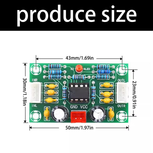 Professionele XH-A902 NE5532 Operationele voorversterkermodule 2