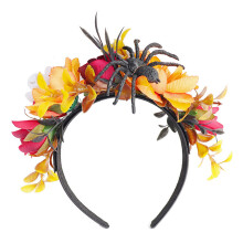Halloween Spider Flower Headband Cloth Multicolor2Pack