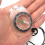 Transparents Baseplate Compasses Durability Acrylic Compasses 2