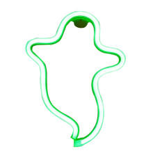 Ghost LED Neon Sign25x19cm USB Powered