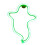 Ghost LED Neon Sign25x19cm USB Powered 1