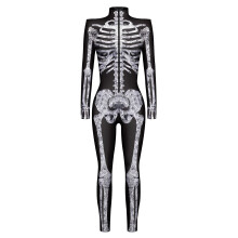 3D-skelett Cosplay-body i polyester S-XXL