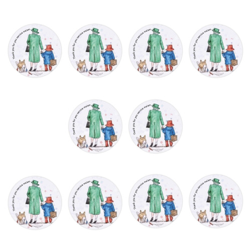 Car Window Stickers10x10cm10-Pack