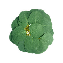 Frunze artificiale de eucalipt, pachet de 50, 7 cm, mătase și plastic