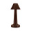 Dimmable Touch Table Lamp Metal ABS21cm Gold 1