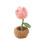 Ghiveci de flori artificiale croșetat manual, 4-5cm x 9-11cm 1
