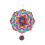 Stainless Steel3D Mandala Wind Spinner, 294mm 1