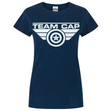 Captain America Womens/Ladies Civil War Team Cap T-Shirt