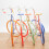 Décorations de vélos, Figurine de vélo, décoration-pneu orange 7