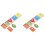 2Ensembles Puzzles À Empiler Bébé Bois Éducative 1