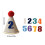 Collection de chapeaux d'anniversaire pliables et portables,-D 4
