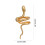 Stylish Copper Ear Cuff With Snake Shape Perfect For-1 piece 4