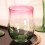 Stylish Flower Vertical Goblet Elegant Gradient-cocktail glass 3