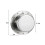 Mechanical Manual Stainless Steel Kitchen Timer with Magnetic Base, Cooking Timer, Alarm Clock, Countdown, Study, Fitness Timer Tool_Silver 3