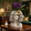 Unique Handcrafted Bohemians Head Shape Flower Planter-Baimei 6