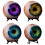 Realistic Monsters Eye Decors Gothic Eyeballs Figurines-blue 2