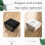 Alarm Clock 15W Intelligent Wireless Charger LED Digital Clock Black 2