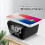 Alarm Clock 15W Intelligent Wireless Charger LED Digital Clock Black 4