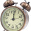 Quiet retro analog alarm clock compatible the bedside table, does not tick KLB 2