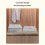 Sturdy Polyester Hanging Clothes Organizers Easy-S Dark Gray 7