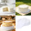 Pack de 6 disques à gâteaux blancs pratiques, parfaits pour les 2
