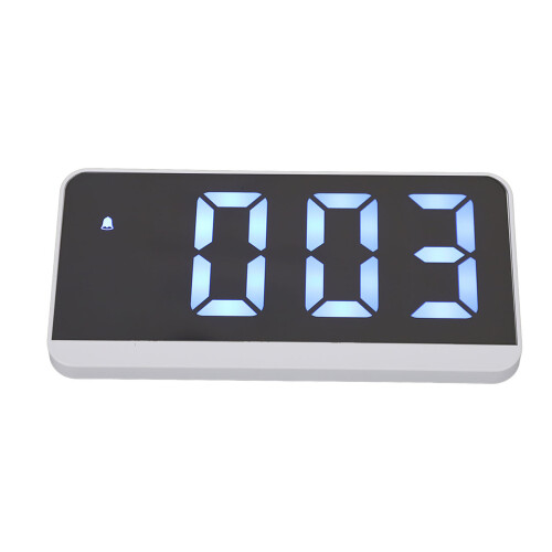 Digital Alarm Clock Voice Control Brightness Adjustment LED Mirror Modern Electronic Desk Clock_0.4 1