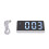 Digital Alarm Clock Voice Control Brightness Adjustment LED Mirror Modern Electronic Desk Clock_0.4 5