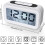 Digital alarm clock, morning alarm clock, silent battery operated 4